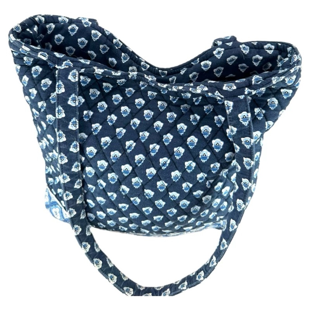 VERA BRADLEY | Blue & White Tote Bag
